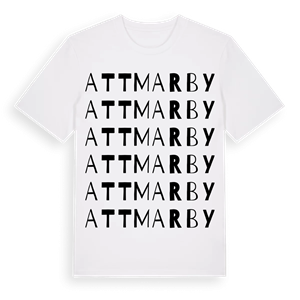 Attmarby ordlek t-shirt – ekologisk bomull t-shirt från Pinshirt