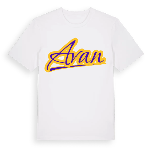 Avan baseball t-shirt – ekologisk bomull t-shirt från Pinshirt