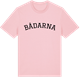 Pink Cotton t-shirt med Bådarna böjd t-shirt
