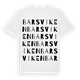 Barsviken ordlek t-shirt