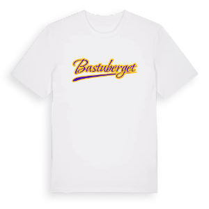 Bastuberget baseball t-shirt – ekologisk bomull t-shirt från Pinshirt