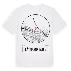 Båtsmanskajen t-shirt – ekologisk bomull t-shirt från Pinshirt