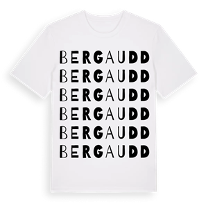 Bergaudd ordlek t-shirt – ekologisk bomull t-shirt från Pinshirt