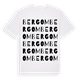 Bergom ordlek t-shirt
