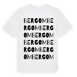 Bergom ordlek t-shirt – ekologisk bomull t-shirt från Pinshirt