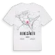 Bergsåker karta t-shirt