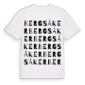 Bergsåker ordlek t-shirt