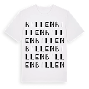 Billen ordlek t-shirt – ekologisk bomull t-shirt från Pinshirt