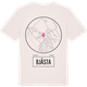 Vintage White t-shirt med Bjästa t-shirt