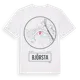 White t-shirt med Björsta t-shirt