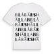 Blåbärshällan ordlek t-shirt