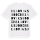 Bladviksudden ordlek t-shirt