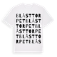 Blåsttorpet ordlek t-shirt