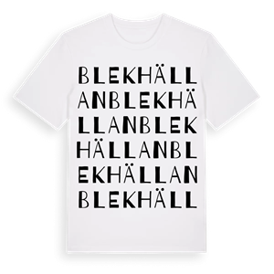 Blekhällan ordlek t-shirt – ekologisk bomull t-shirt från Pinshirt