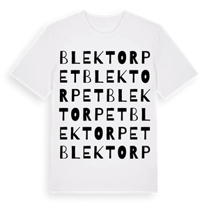 Blektorpet ordlek t-shirt – ekologisk bomull t-shirt från Pinshirt