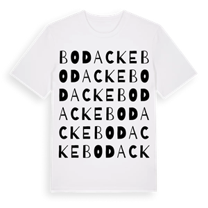 Bodacke ordlek t-shirt – ekologisk bomull t-shirt från Pinshirt