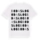 Bodaskog ordlek t-shirt