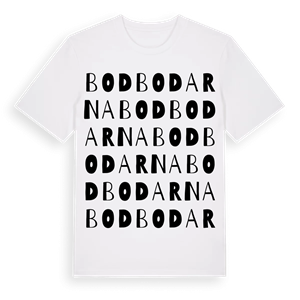 Bodbodarna ordlek t-shirt – ekologisk bomull t-shirt från Pinshirt