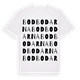 Bodbodarna ordlek t-shirt
