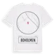 White t-shirt med Boholmen t-shirt