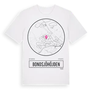 Bondsjöhöjden t-shirt – ekologisk bomull t-shirt från Pinshirt