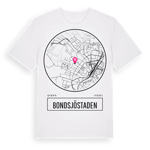 Bondsjöstaden t-shirt – ekologisk bomull t-shirt från Pinshirt