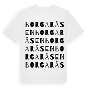 Borgaråsen ordlek t-shirt – ekologisk bomull t-shirt från Pinshirt