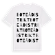 Boteå distrikt ordlek t-shirt