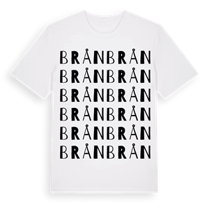 Brån ordlek t-shirt – ekologisk bomull t-shirt från Pinshirt