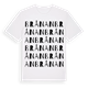 Brånan ordlek t-shirt