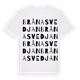 Brånasvedjan ordlek t-shirt