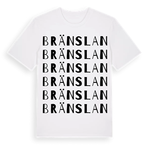 Bränslan ordlek t-shirt – ekologisk bomull t-shirt från Pinshirt
