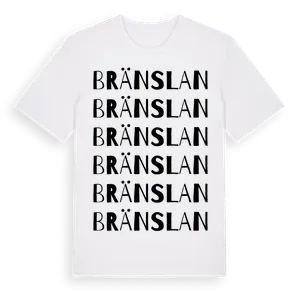 Bränslan ordlek t-shirt – ekologisk bomull t-shirt från Pinshirt