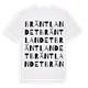 Bräntlandet ordlek t-shirt
