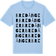 Blue Soul t-shirt med Bredånger ordlek t-shirt