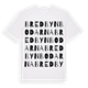 Bredbynbodarna ordlek t-shirt