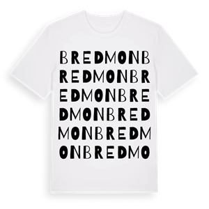 Bredmon ordlek t-shirt – ekologisk bomull t-shirt från Pinshirt