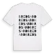 Bredsand ordlek t-shirt