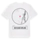 White t-shirt med Bredsand Omland t-shirt
