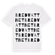Bredvattnet ordlek t-shirt
