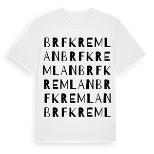 Brf Kremlan ordlek t-shirt – ekologisk bomull t-shirt från Pinshirt