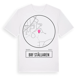 Brf Ställaren t-shirt – ekologisk bomull t-shirt från Pinshirt