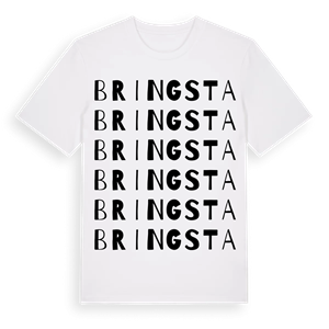 Bringsta ordlek t-shirt – ekologisk bomull t-shirt från Pinshirt