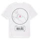 White t-shirt med Bullås t-shirt