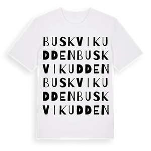 Buskvikudden ordlek t-shirt – ekologisk bomull t-shirt från Pinshirt