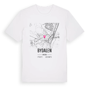 Bydalen karta t-shirt – ekologisk bomull t-shirt från Pinshirt