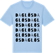 Blue Soul t-shirt med Daglös ordlek t-shirt