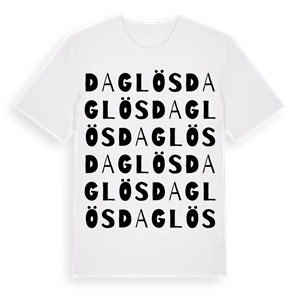 Daglös ordlek t-shirt – ekologisk bomull t-shirt från Pinshirt
