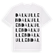 Dalkullen ordlek t-shirt