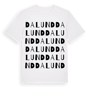 Dalund ordlek t-shirt – ekologisk bomull t-shirt från Pinshirt